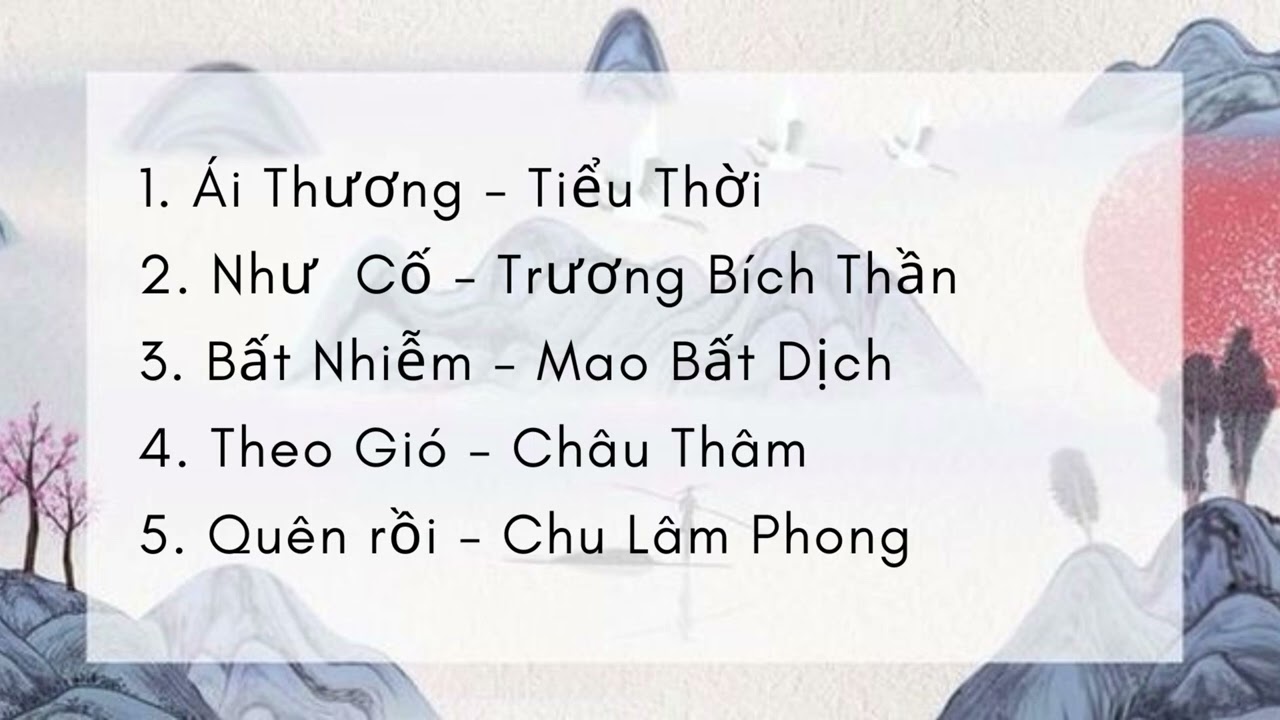 Nhạc Trung Quốc Chữa Lành Tâm Trạng | Hot Tiktok, Douyin | nhạc trung