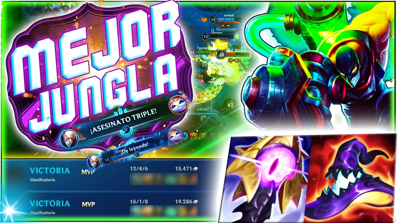 IMPOSIBLE PERDER CON SINGED JUNGLA EN WILD RIFT!!