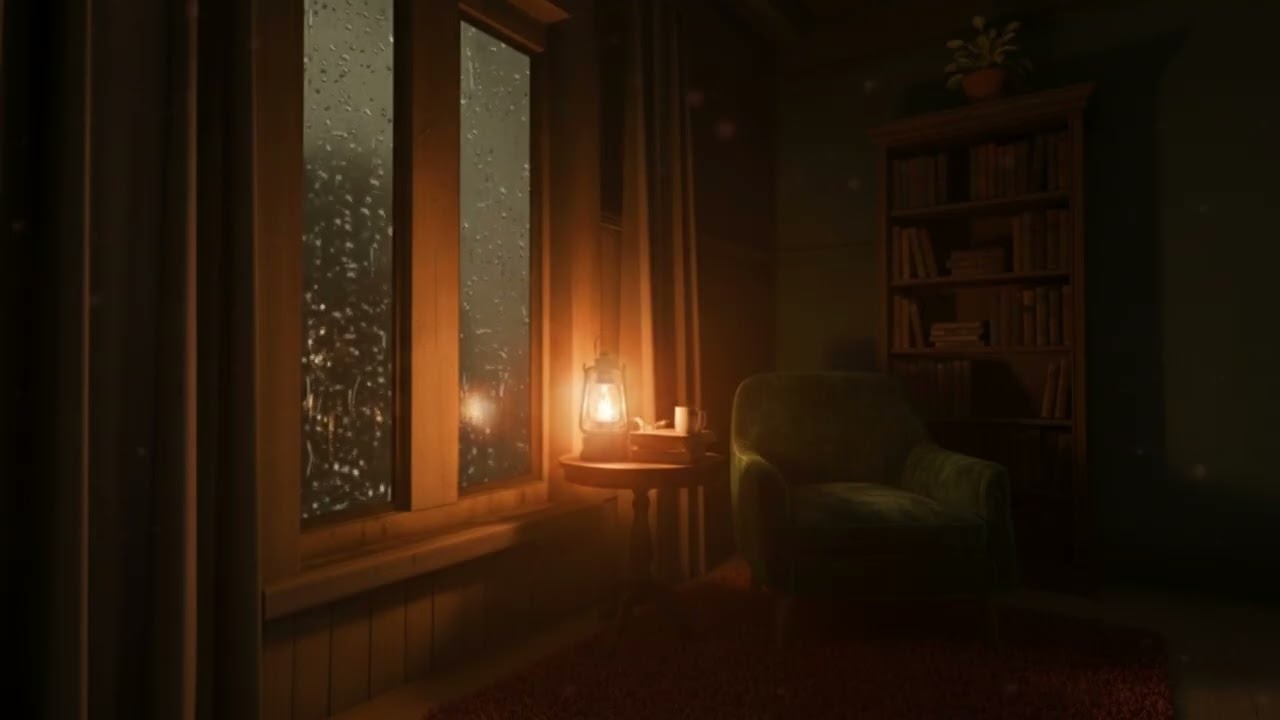 Lluvia suave para estudiar, relajarse y descansar | 3 horas