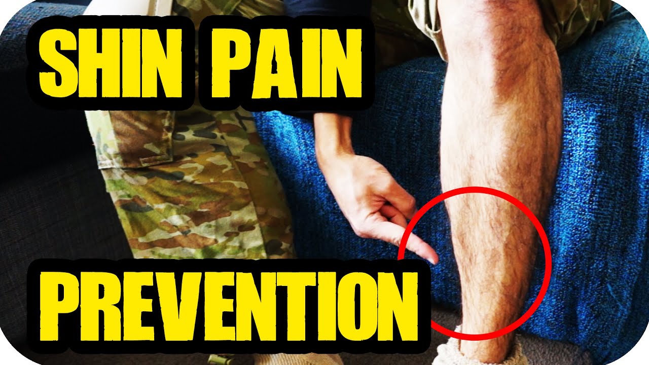Shin pain prevention
