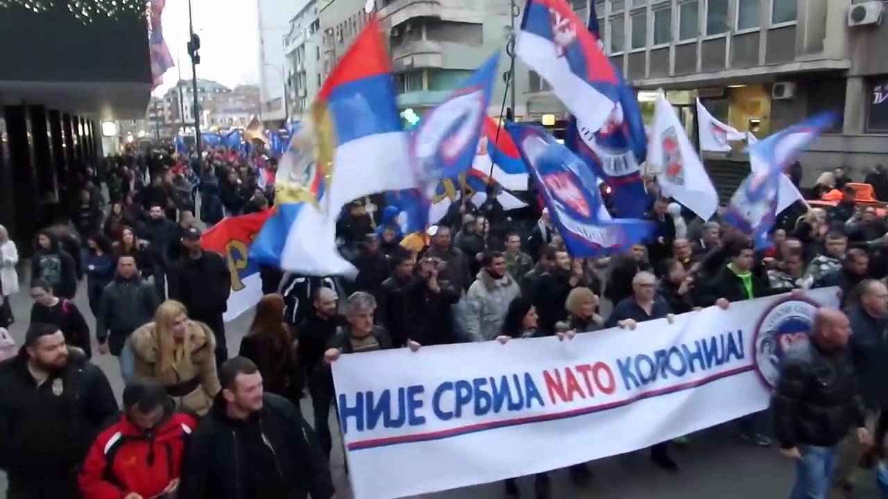 Сегодняшний протест в Нише! Сербия на ноги! Ni&scaron;, 04.03.2016.