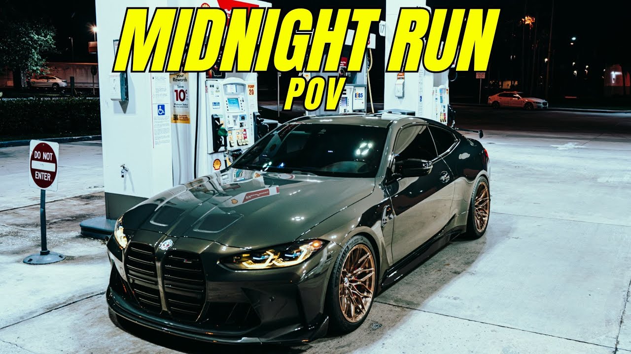 BMW M4 COMPETITION UNLEASHED &ndash; NIGHT DRIVE POV