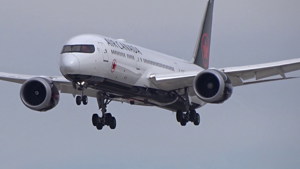 Air Canada Boeing 787-9 Dreamliner (C-FNOE)(New Livery) arriving at Las Vegas!