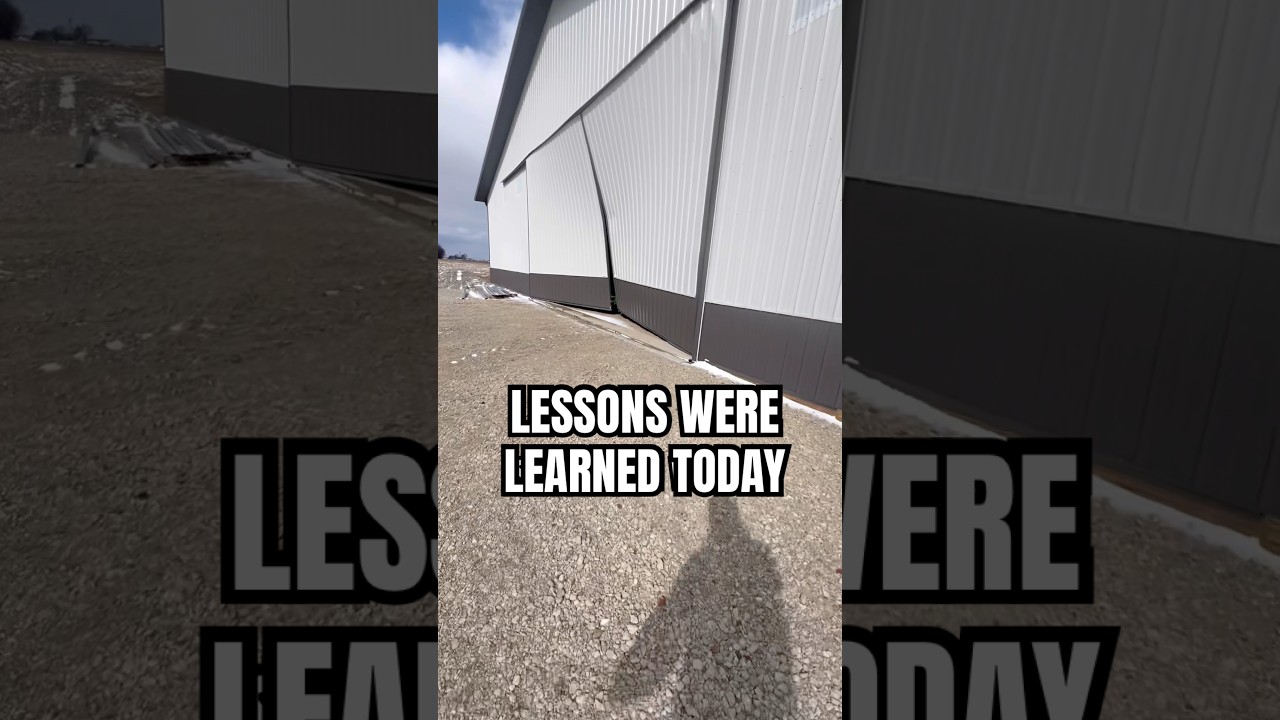 my door vs Morton bldg #humbled #winddamage