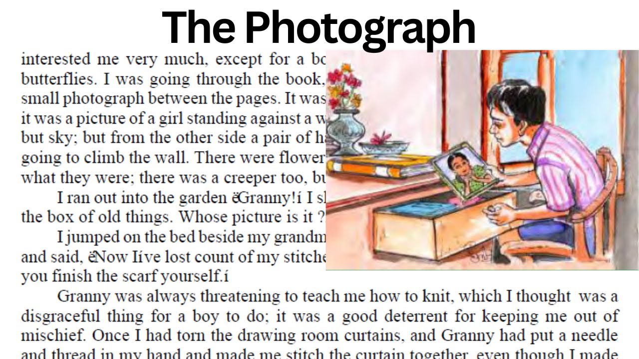 The Photograph | English Story | Hindi Translation | Ruskin Bond Stories। Moral Story | Reading