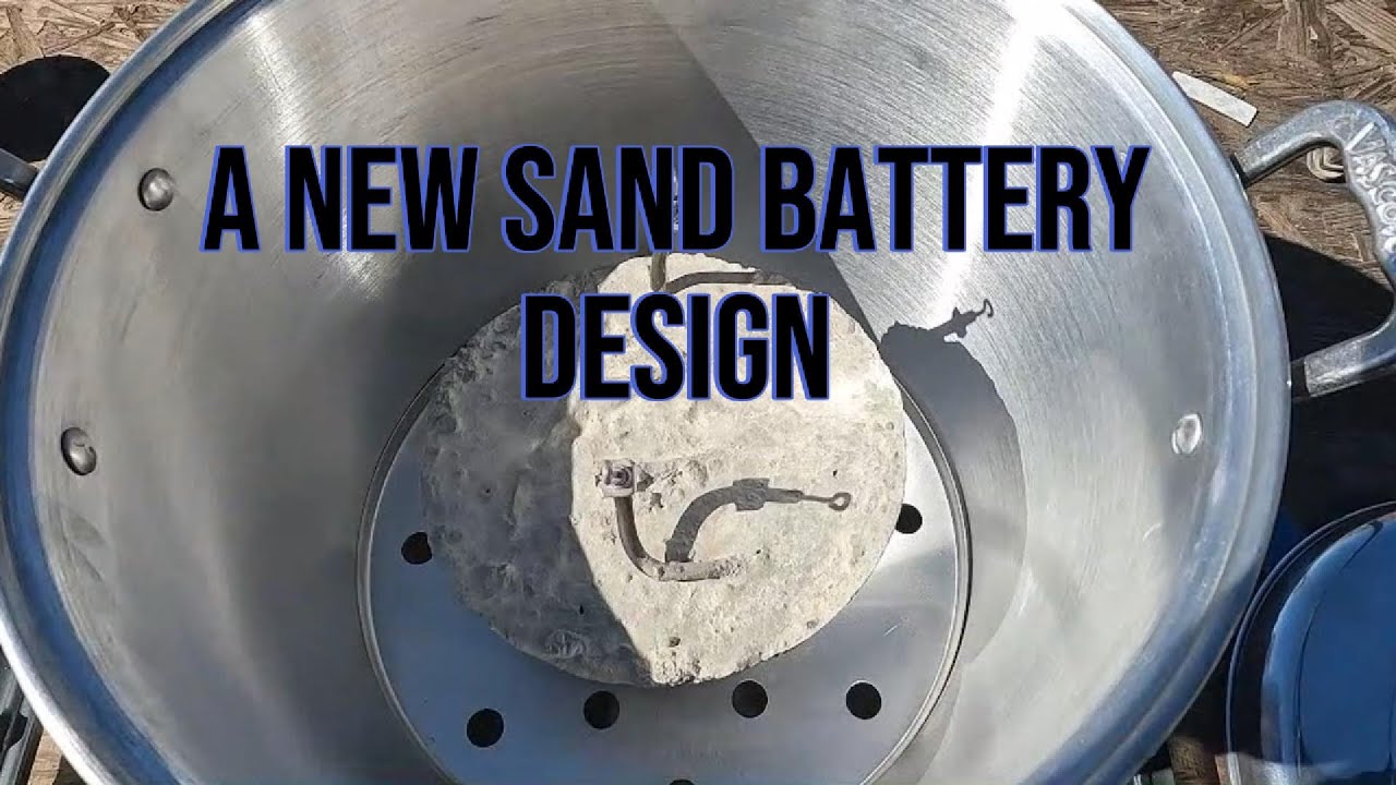 177- Thirty-Two Quart Aluminum Sand Battery design