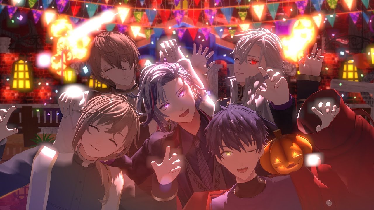 【にじさんじMMD】ハッピーホロウと神様倶楽部【不破湊　サーニャ　葛葉　叶　加賀美ハヤト　剣持刀也】