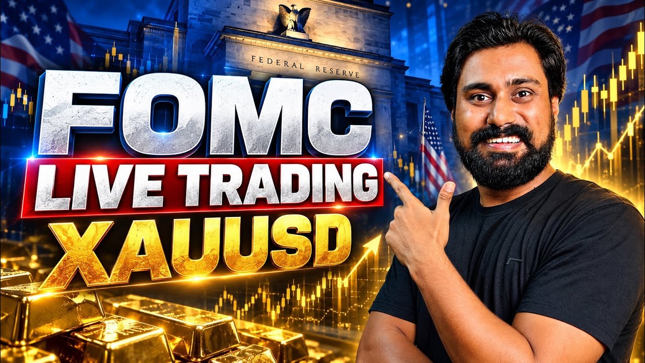 FOMC Live Trading In XAUUSD ( GOLD ) , 7 OCTOBER 2026