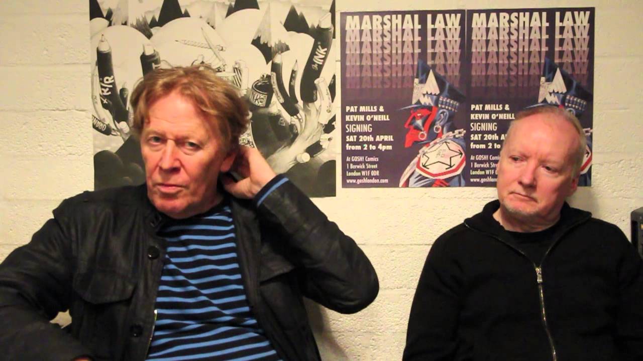 Gosh! Comics: Pat Mills & Kevin O'Neill Discuss Marshal Law