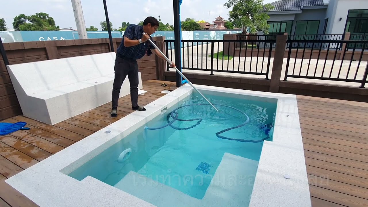 pool everyday cleaning| วิธีทำความสะอาดสระว่ายน้ำ|vasana_association