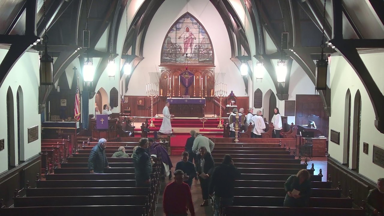 Ash Wednesday, St. Matthew's Episcopal Church, February 18, 2026, 7pm
