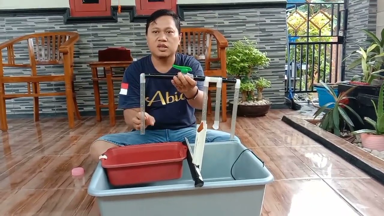 Inkubator sederhana penetas telur ikan nila