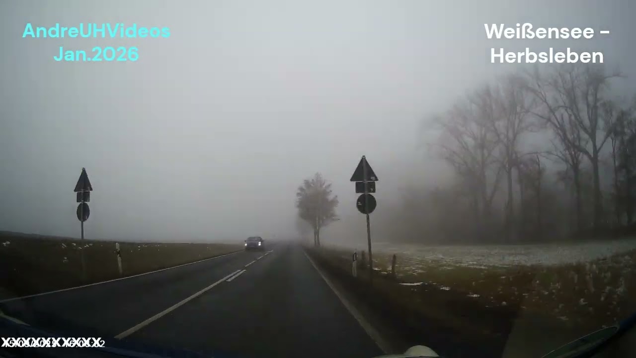 Weißensee - Herbsleben (17.Jan.2026)
