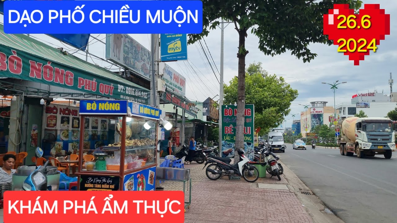 Tất tần tật các món ăn trên đường Hùng Vương hướng đi du lịch Phan Thiết Mũi Né