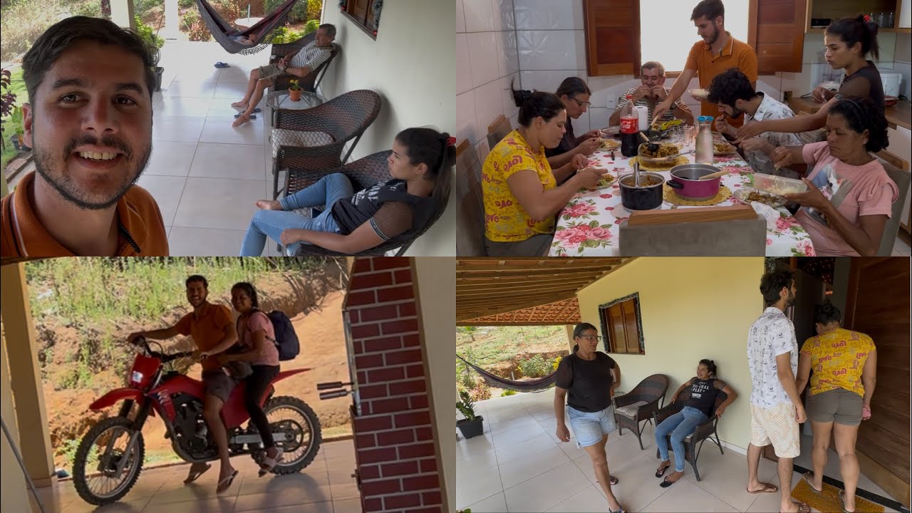 DONA LEO CHEGOU + ALMOÇO ESPECIAL COM ESSA TURMA TOPADA !!!  