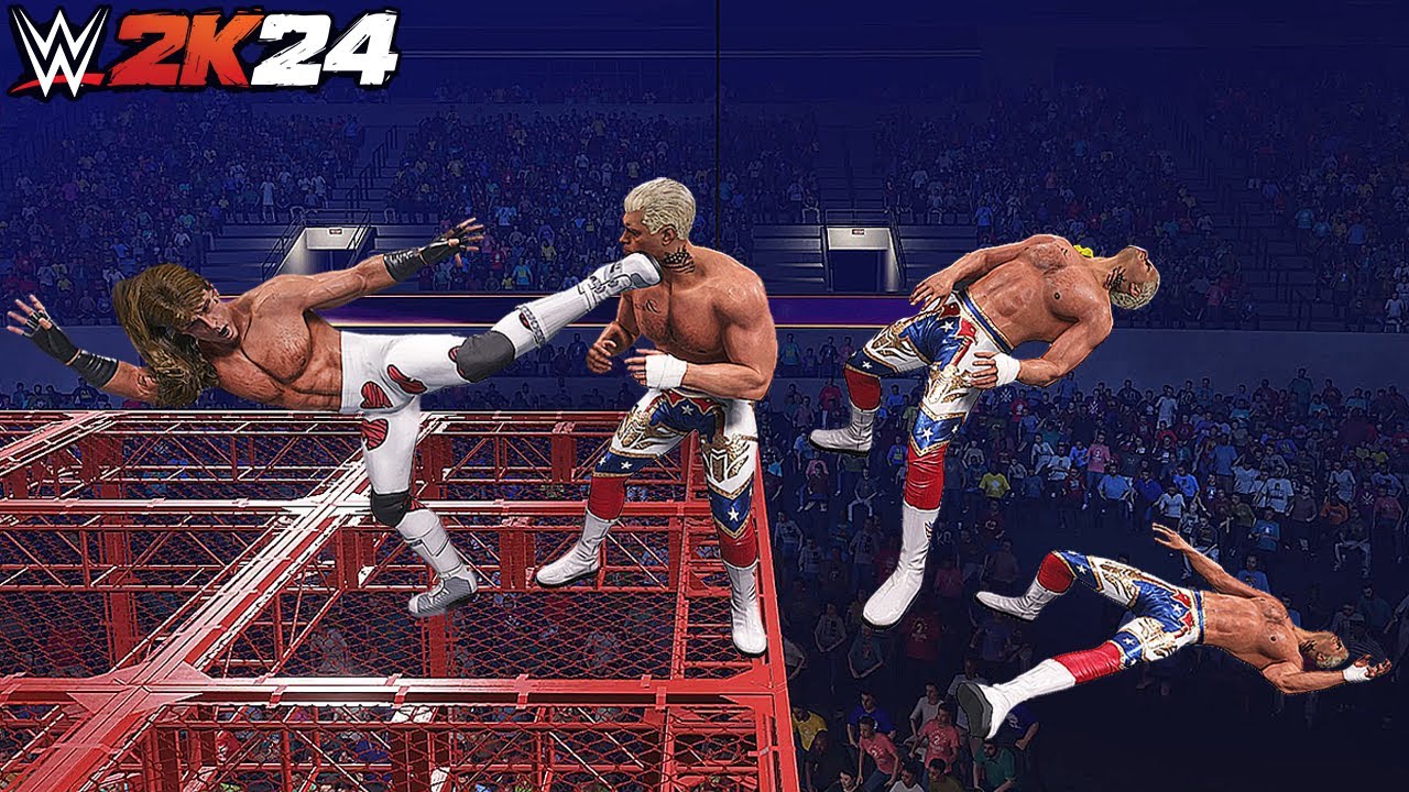 30 способов попасть по музыке Sweet Chin в WWE 2K24!!!
