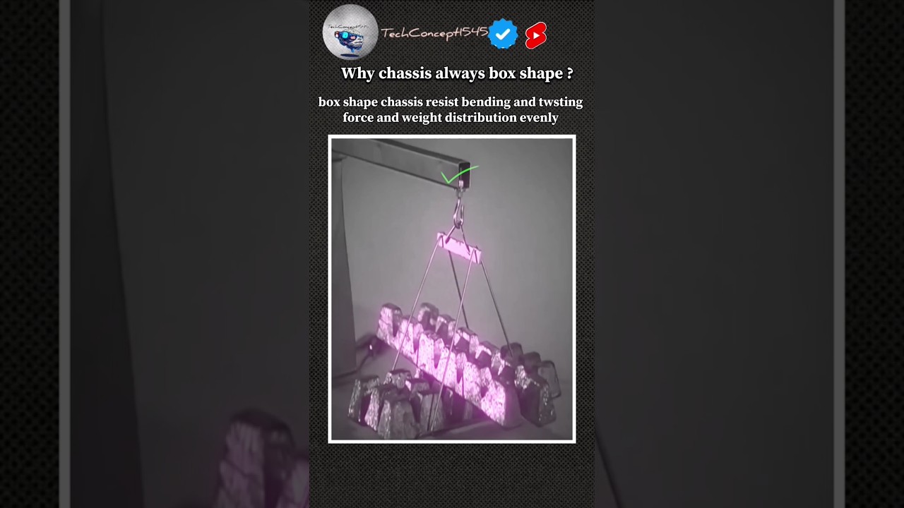 why chassis always box shape?  design #design #engineering #physics #experiment