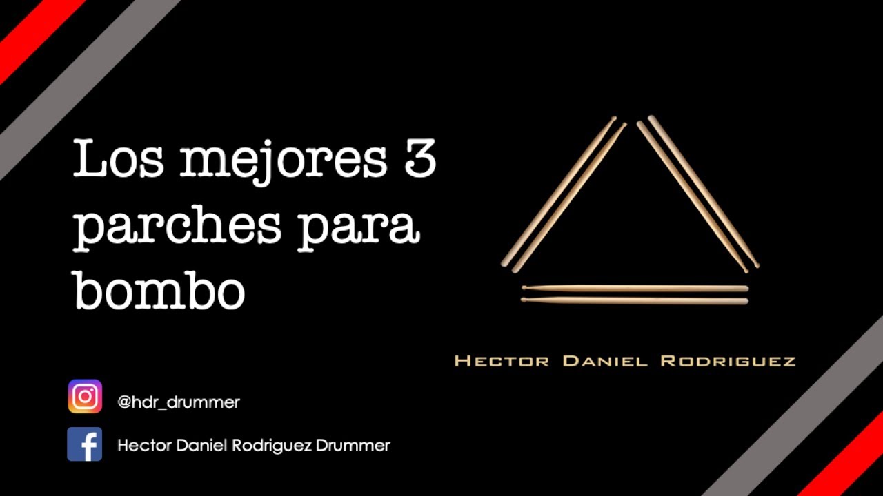 Los mejores 3 parches para bombo