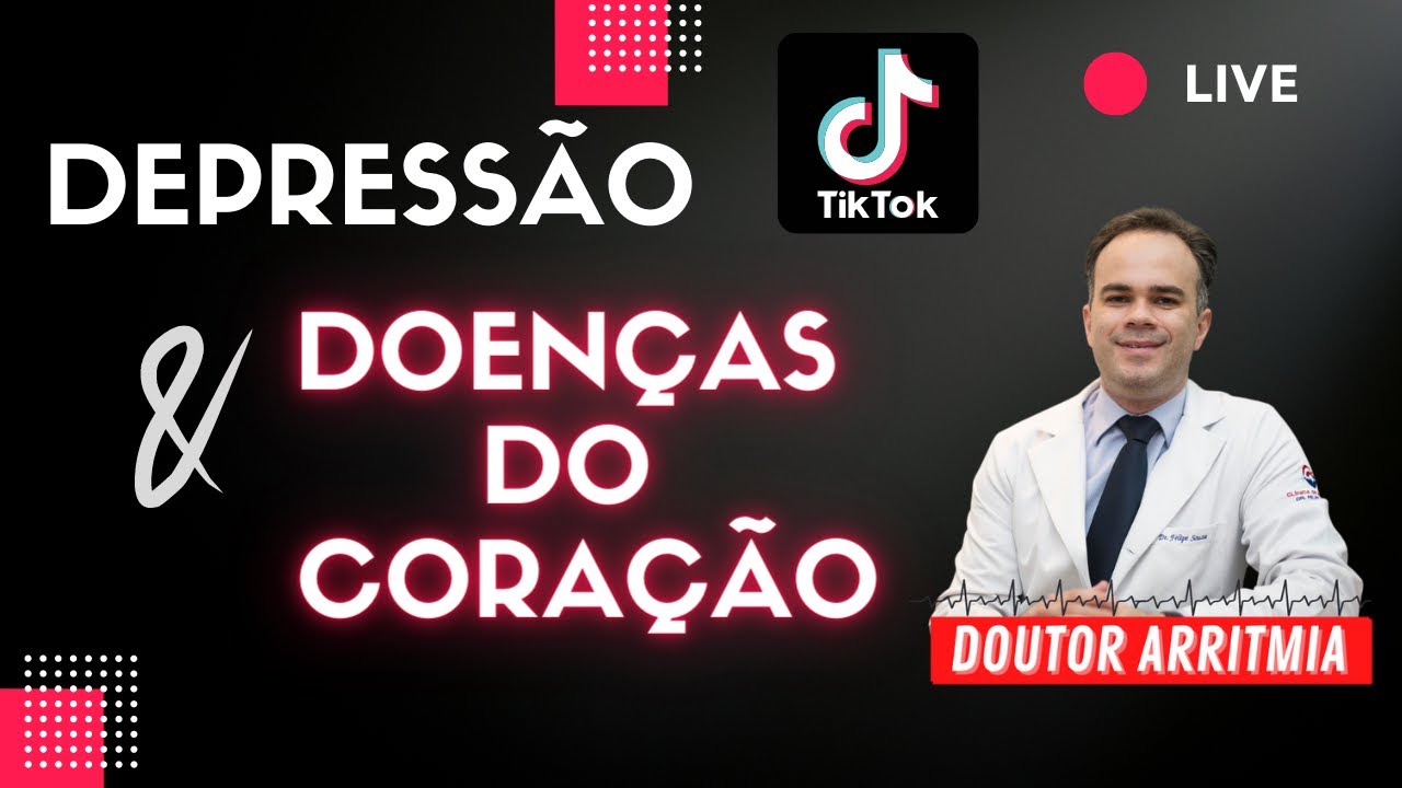 🔴 LIVE: DEPRESSÃO e as DOENÇAS DO CORAÇÃO (infarto, derrame, AVC)