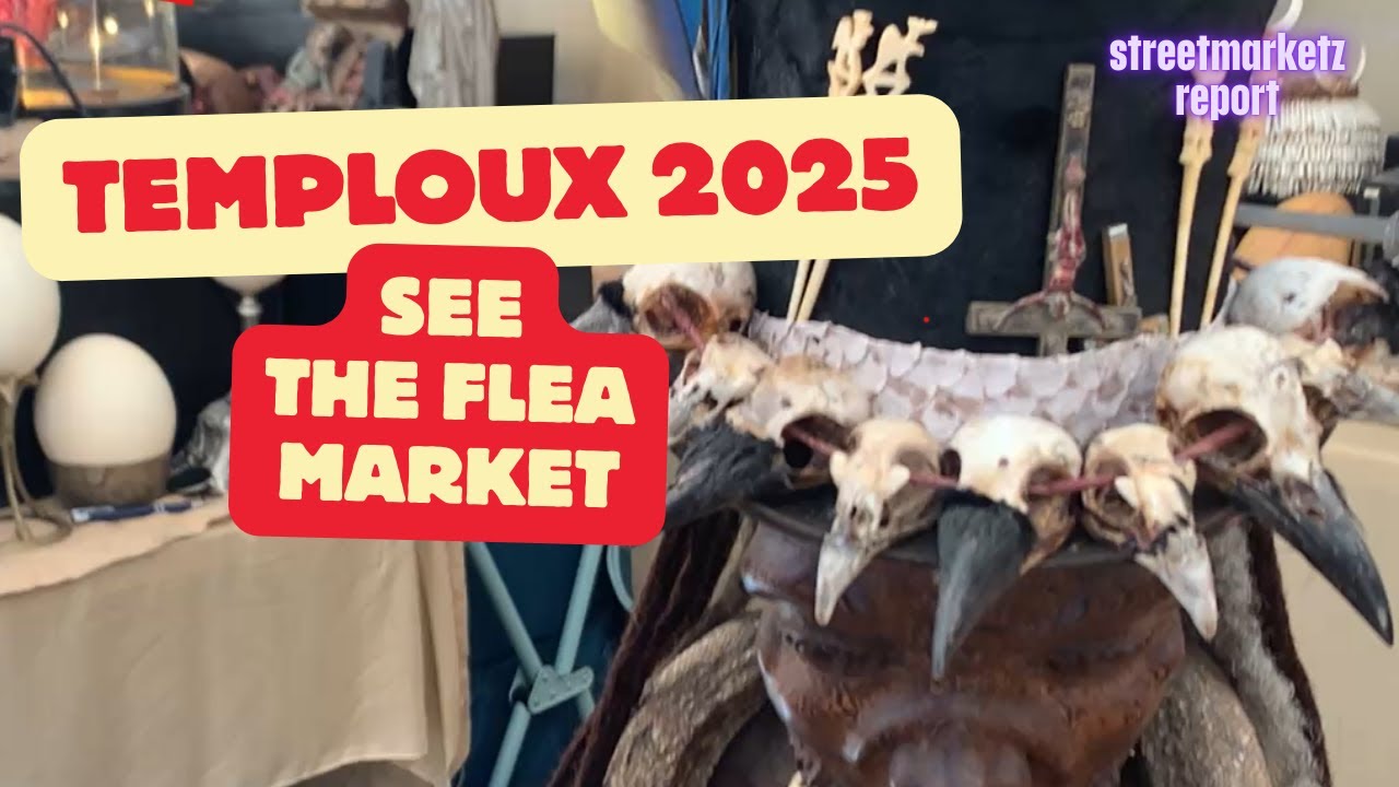 Walkthrough | Temploux Flea Market 2025 | Belgium’s Biggest Brocante! 🇧🇪