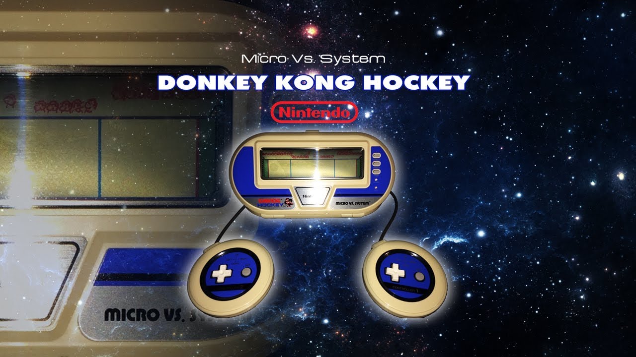 Donkey Kong Hockey Micro Vs System - Nintendo LCD Handheld