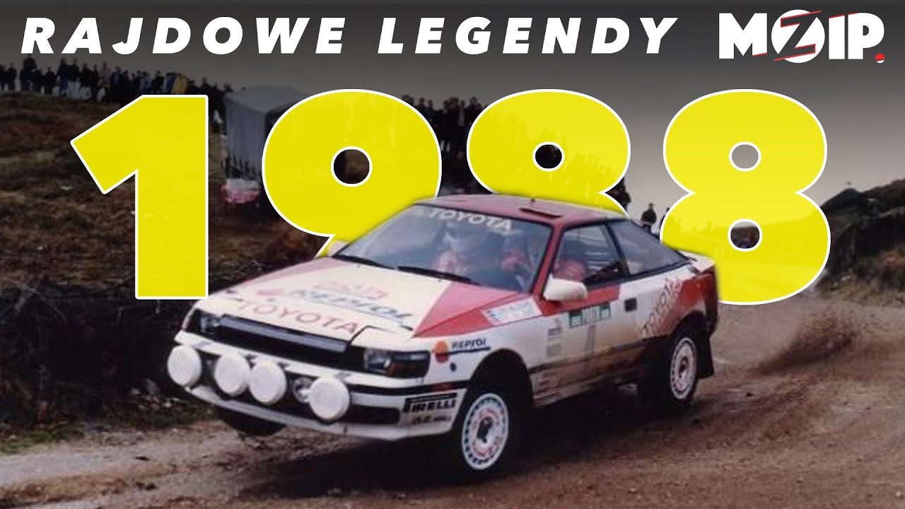 Toyota Celica rzuca wyzwanie Lancii Delta HF Integrale | WRC SEZON 1988