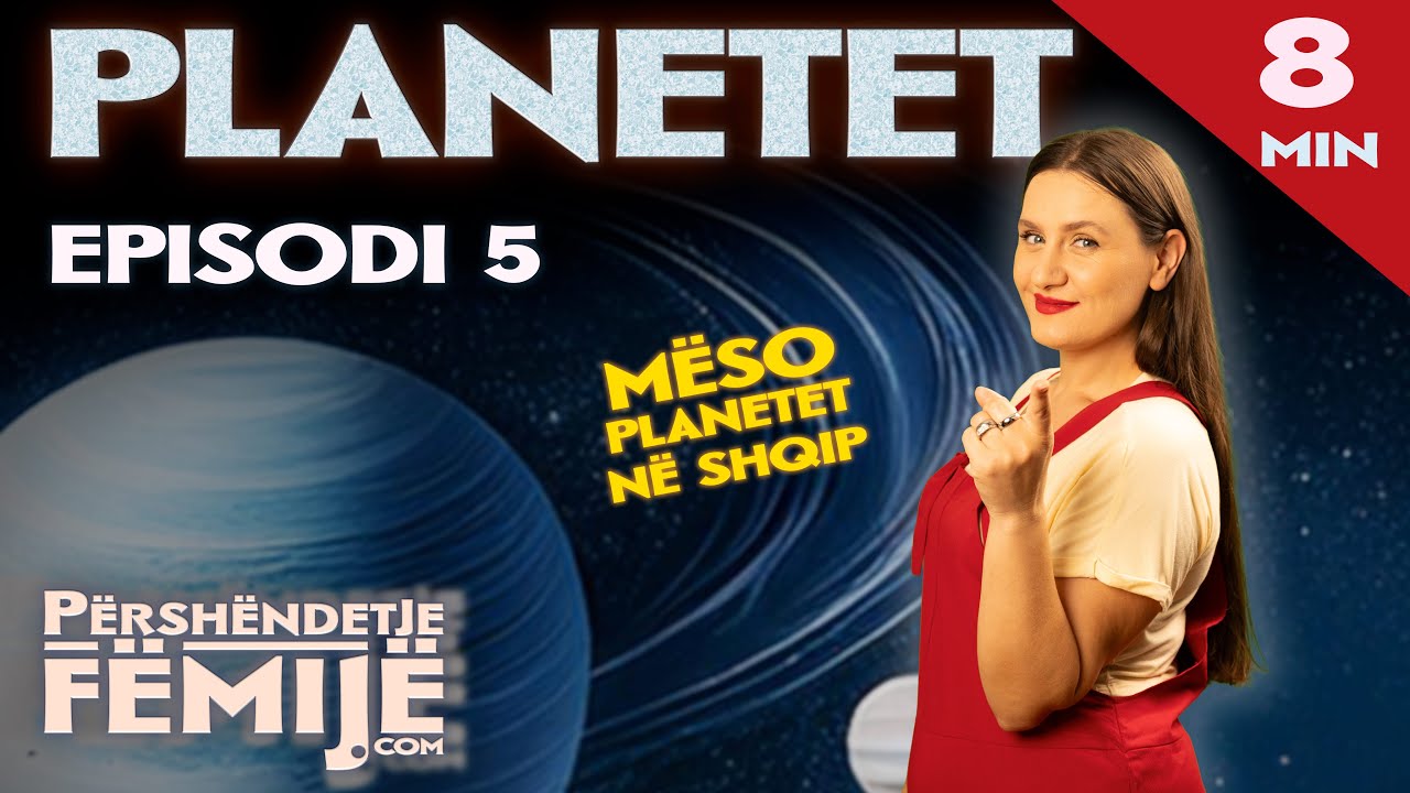 🌍 Mëso Planetet për Fëmijë | Learn the Planets for Kids | Lerne die Planeten für Kinder | S1E5