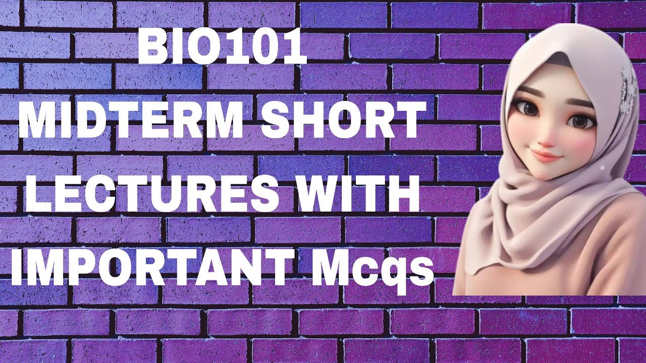 BIO101 Topic 18 To 22   Midterm_Short Lecture 6  Highlights_Handouts   @Amansstudy  #trend