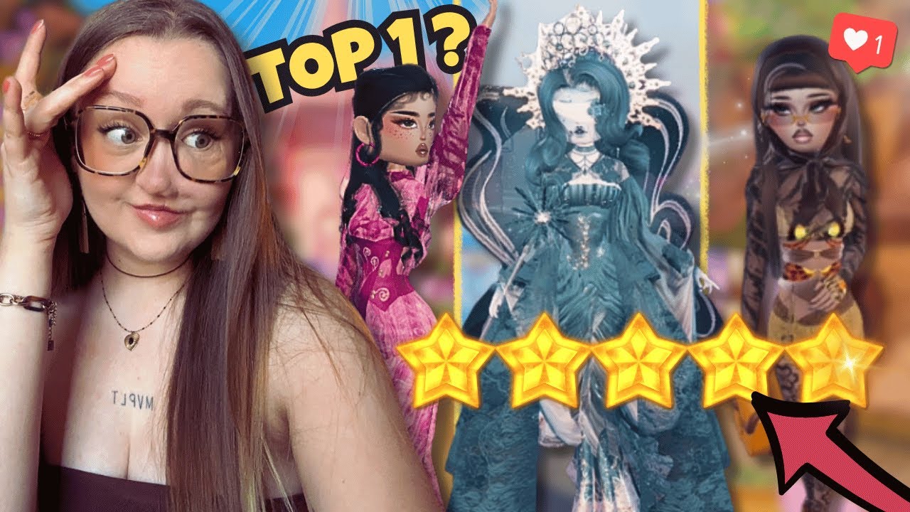 FAIRE 3 PODIUMS sur DRESS TO IMPRESS ! (Roblox)