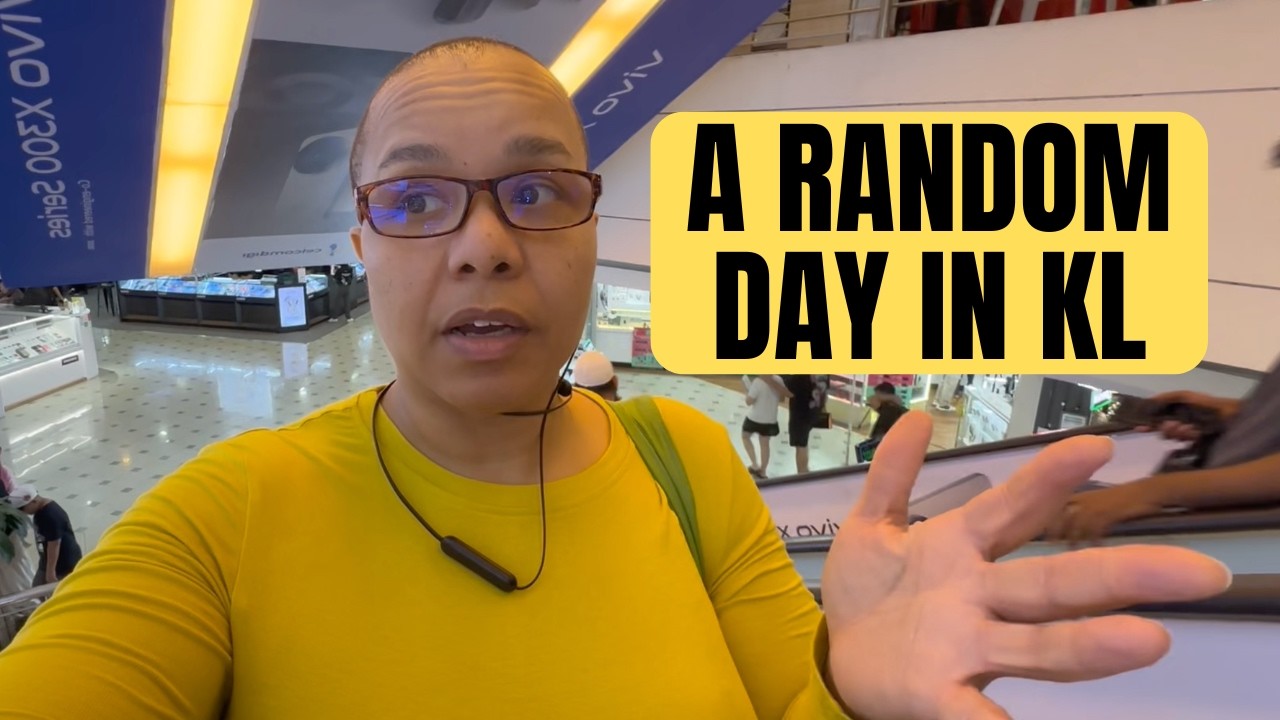 Three Malls, One Train Ride, and a Random Day in Kuala Lumpur