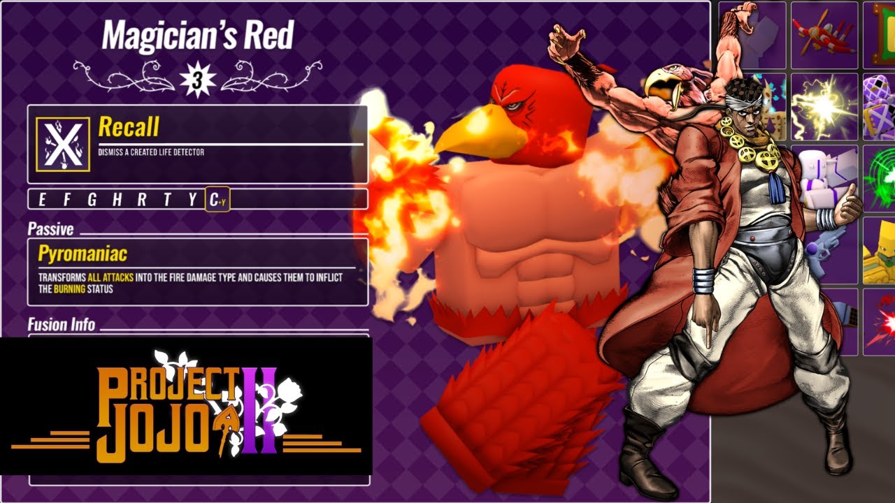 Magicians Red Showcase! | Project Jojo 2