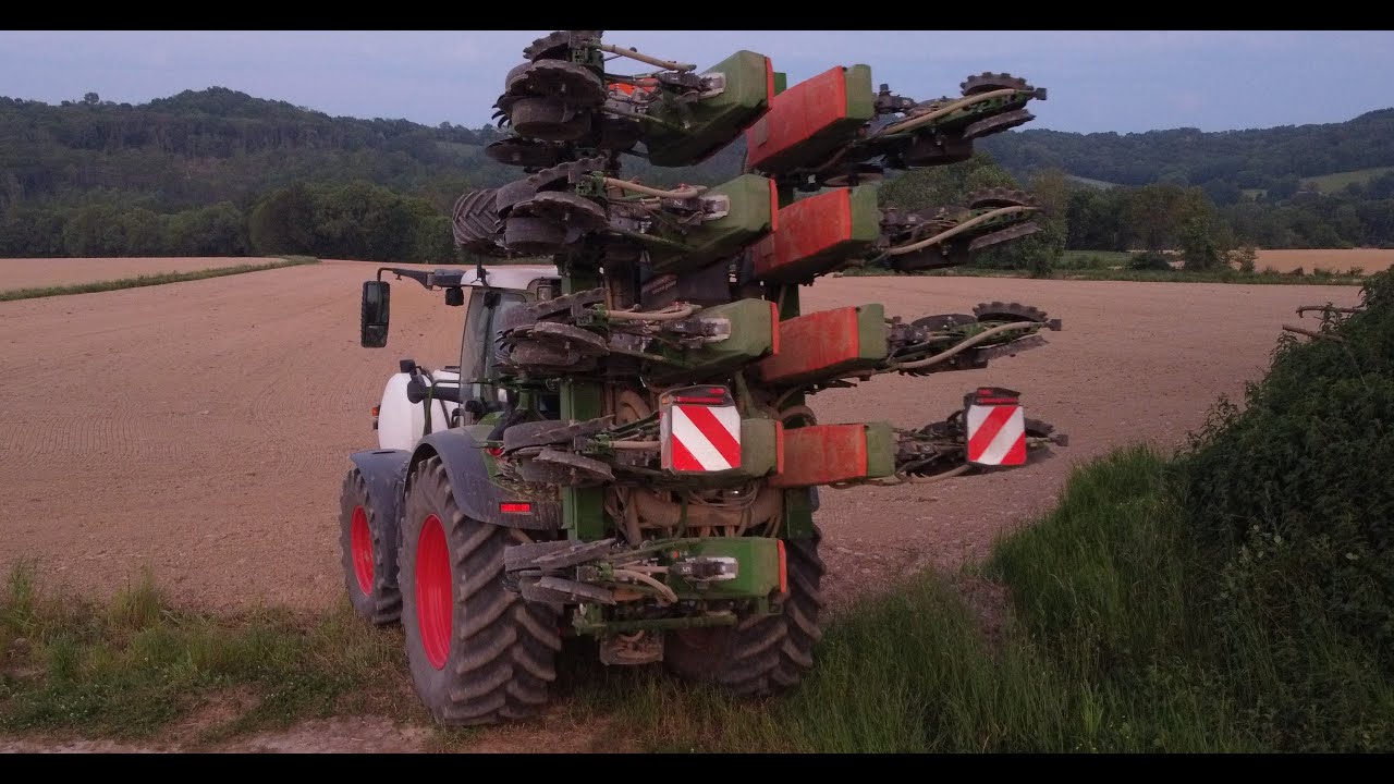🤠🌾 AMAZONE 9 rangs & FENDT 514 au SEMIS de SOJA 2022 !