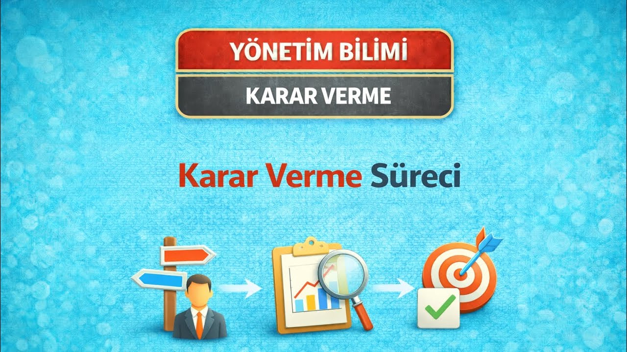 Karar Verme | 3.2 Karar Verme Süreci