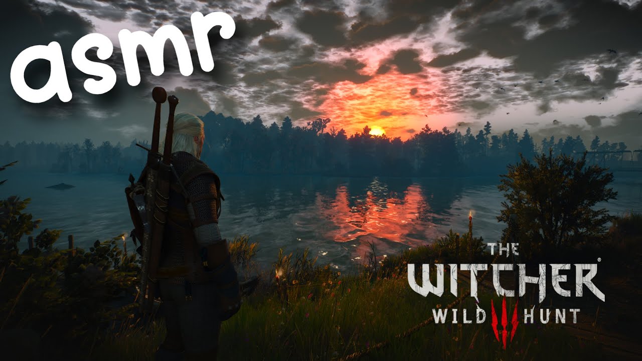 {ASMR} The Witcher 3 🐺, Whispering yapping sesh + Controller sounds 💤