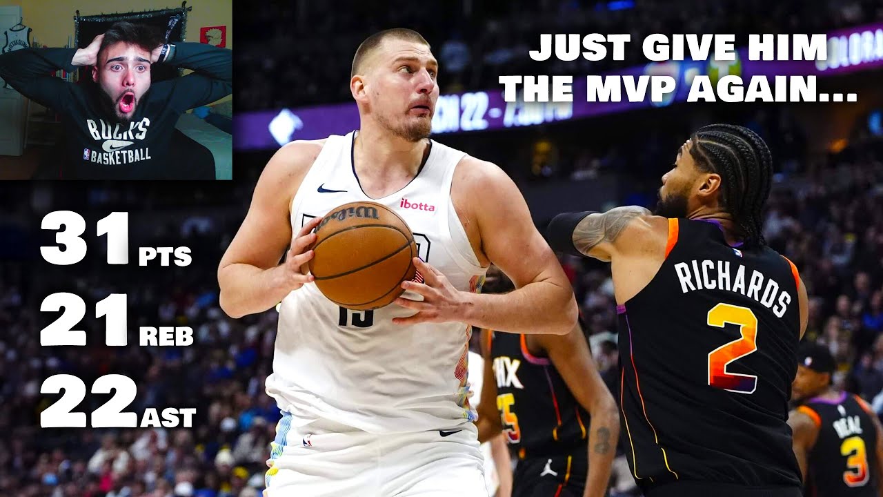 Jokic Becomes The Legal Parent/Guardian of The Phoenix Suns - Nuggets vs Suns Reaction