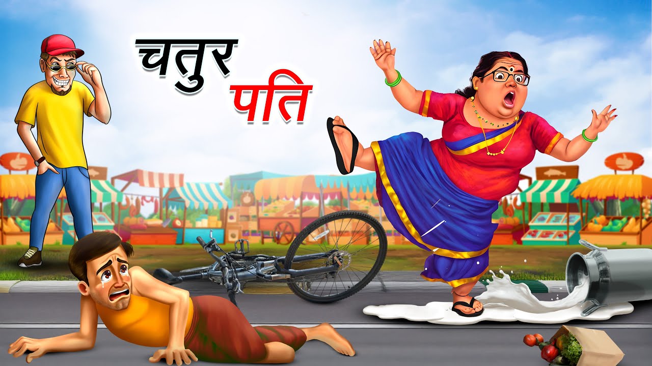 चतुर पति | CHATUR PATI | Hindi Story | Hindi Kahaniya | Moral Stories | cartoon story