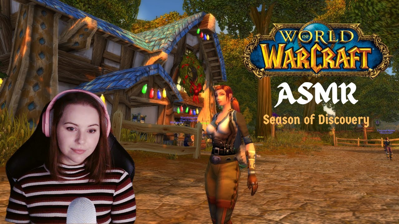 World of Warcraft ASMR ⚔️ Season of Discovery | Relaxing levelling in Elwynn Forest (close whispers)