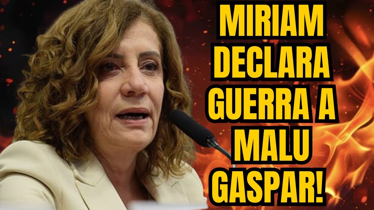 MIRIAM DESMASCARA MALU GASPAR E EXP&Otilde;E O VERDADEIRO ESC&Acirc;NDALO