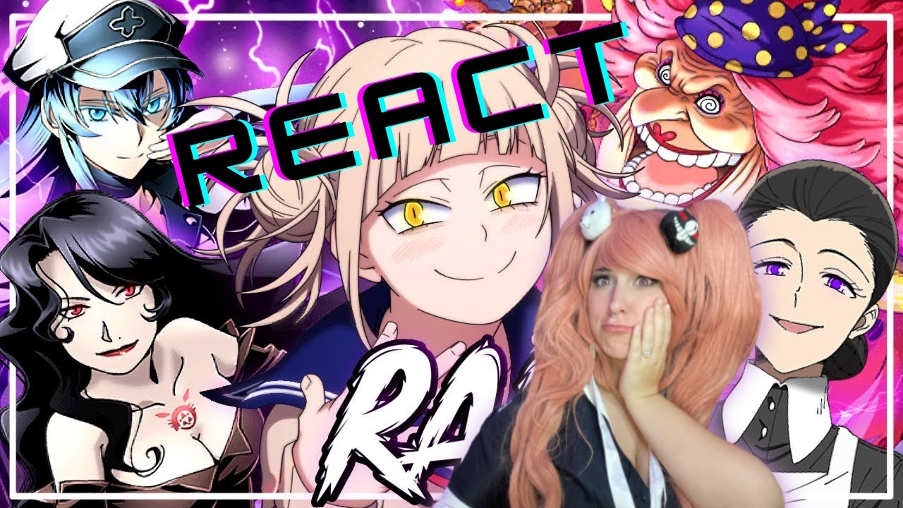 REACTION | EVIL LADIES OF ANIME CYPHER | HalaCG ft. OR3O, Ironmouse, Chi-Chi...