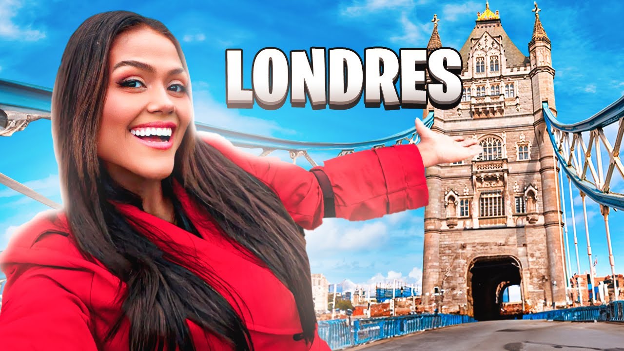 VIAJAMOS PELA PRIMEIRA VEZ PRA LONDRES!!!