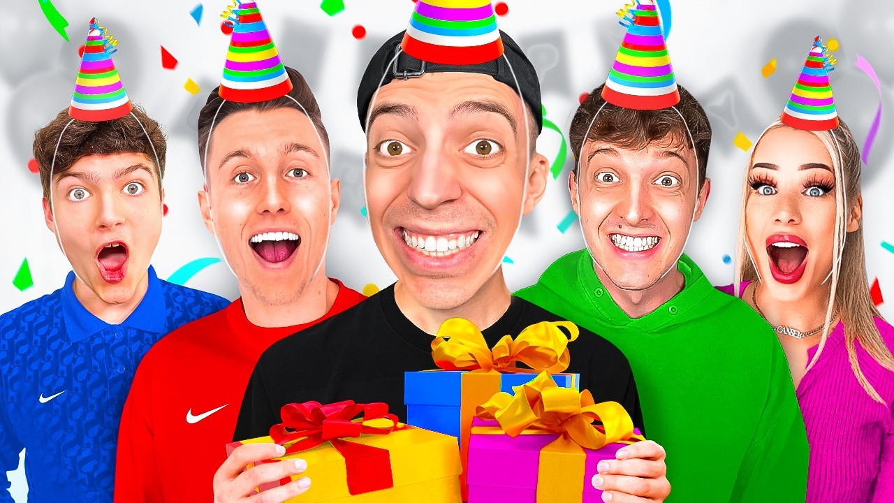 DAS haben mir YOUTUBER zu MEINEM GEBURTSTAG geschenkt! 🥳