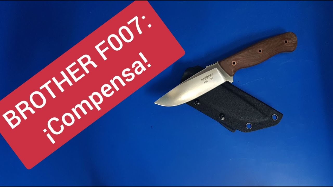 Revisión 2021 BROTHER F007: ¡un cuchillo muy recomendable!