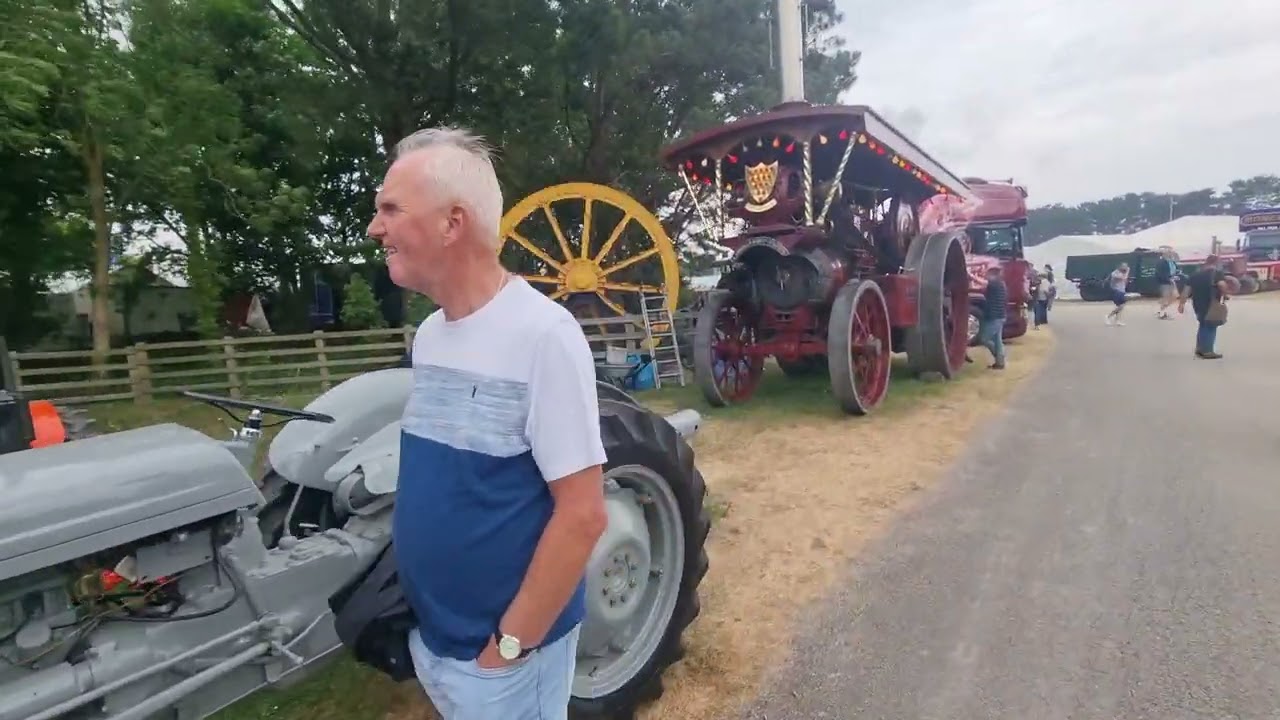 VINTAGE SECTION AT ROYAL CORNWALL SHOW