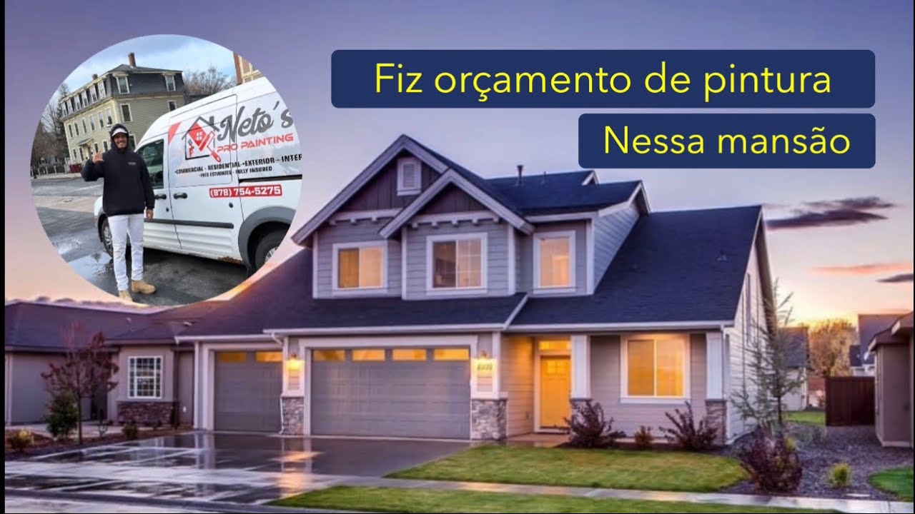 Fui fazer um ORÇAMENTO DE PINTURA EM MASSACHUSETTS | ESTADOS UNIDOS #vidanoseua #estadosunidos #fy