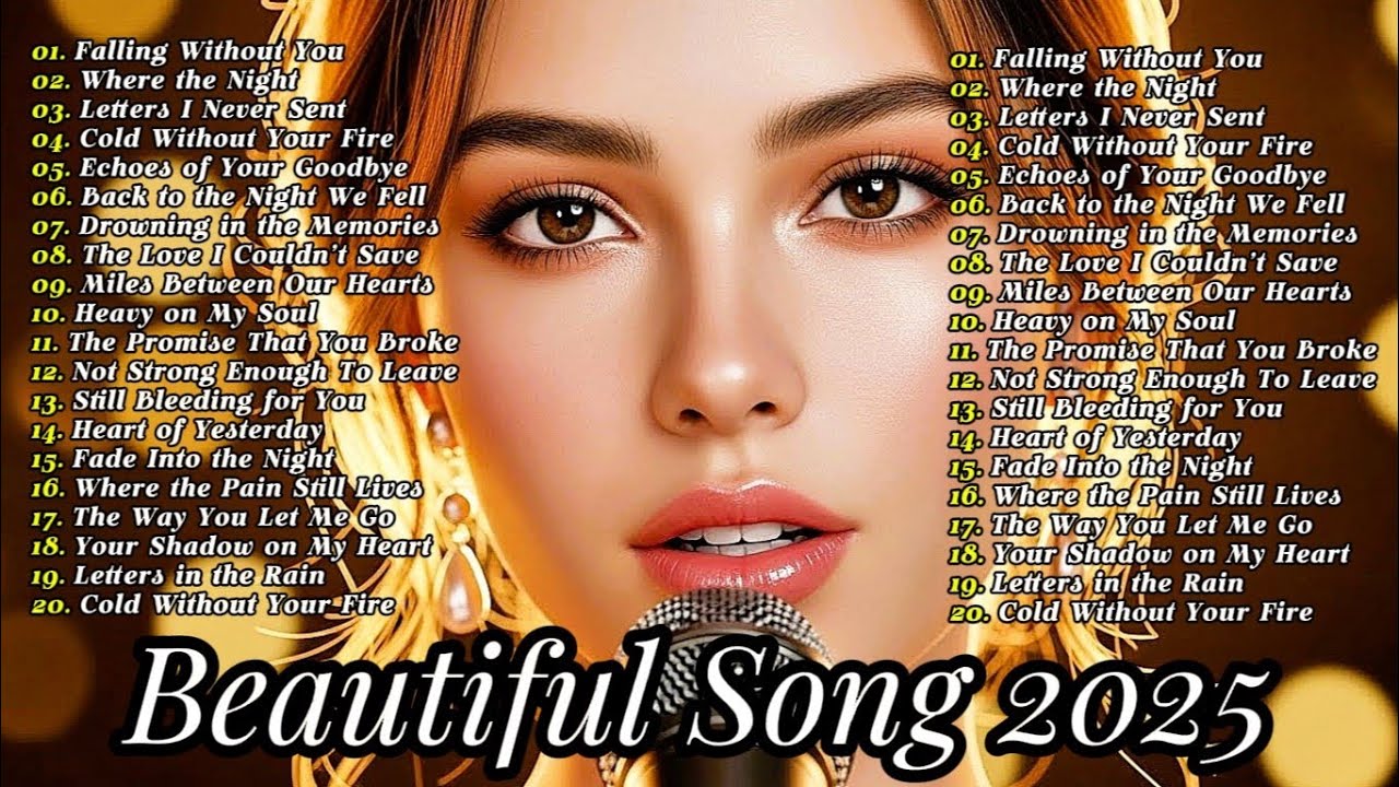 Romantic Ballads 2025 💔 | Beautiful Love Songs & Easy-Listening Emotional Playlist