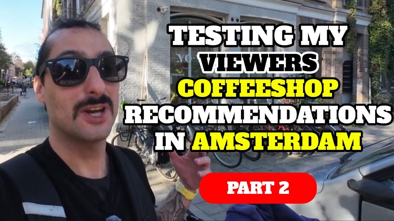 VISITING My Viewers COFFEESHOP Recommendations In AMSTERDAM Part 2 + FOOD + PARKS