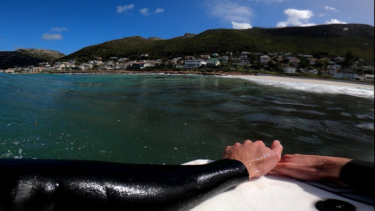 Raw POV Bodyboarding Shallow Reef In Cape Town