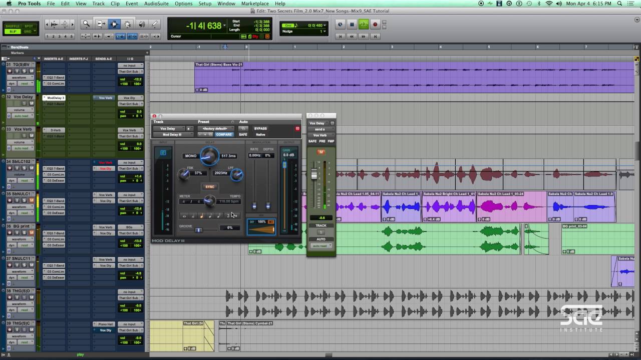 How To: Add Delay to Your Vocals // SAE Institute