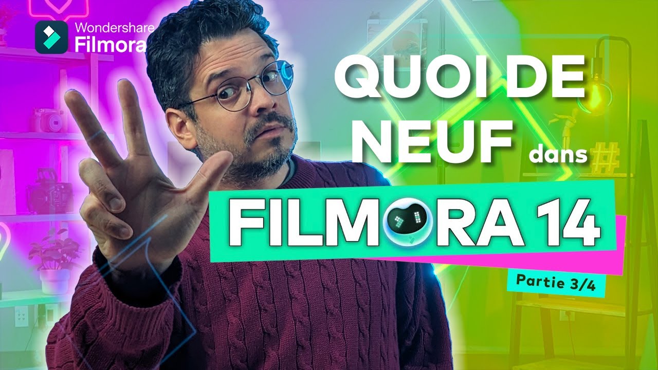 Explore ce qu'il y a de Neuf dans Filmora 14 ! | partie 3