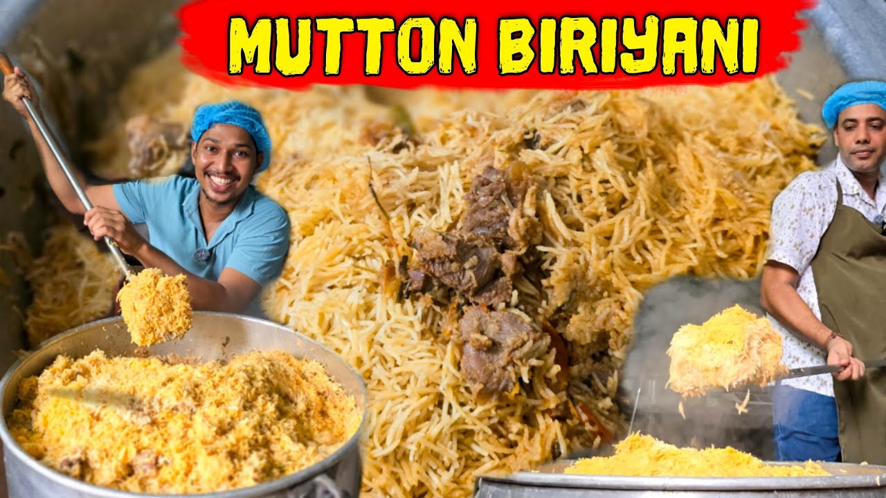 இப்படி செய்து பாருங்க😋 | Chennai Style Mutton Dum Biryani Recipe | மட்டன் வடி பிரியாணி | Easy Step